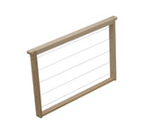 Rähmchen Dadant Brutraum 20st modifiziert gerade Seiten 482 x 285 mm ohne Hoffmann