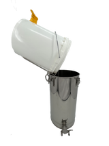 Eimerhalter Edelstahl Stabil universal Passend Für alle Honigeimer und Abfüller