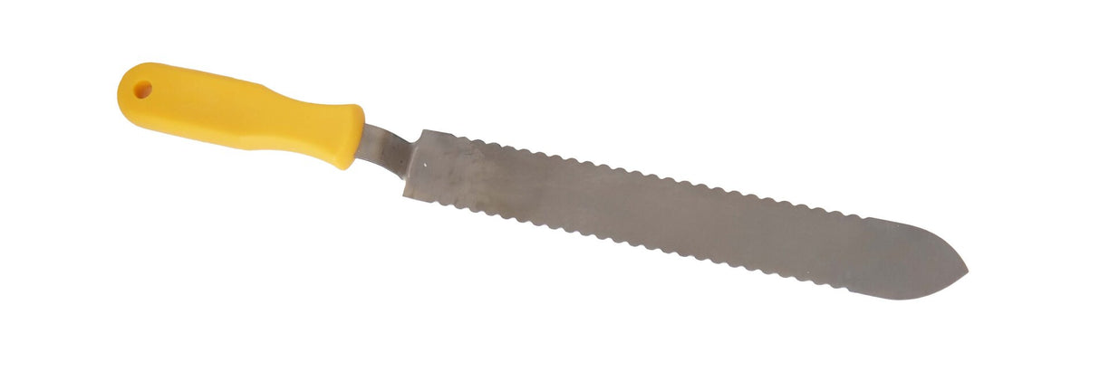 Uncapping knife, serrated edge, 27 cm blade, honeycomb uncapping