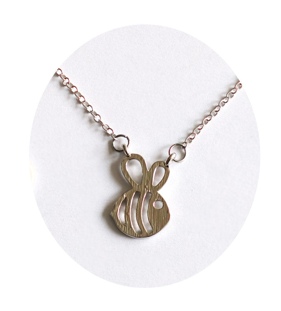 Necklaces, various designs, fashion jewelry, bee design