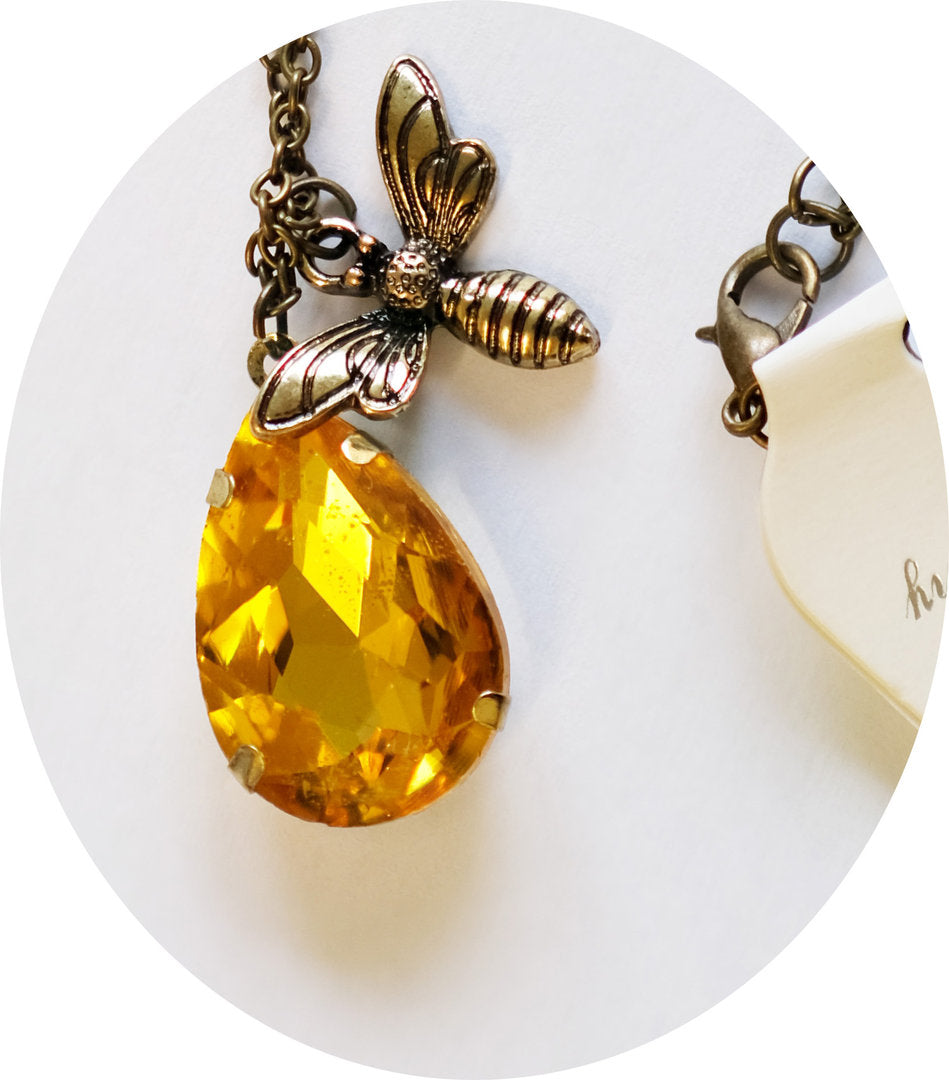 Necklaces, various designs, fashion jewelry, bee design