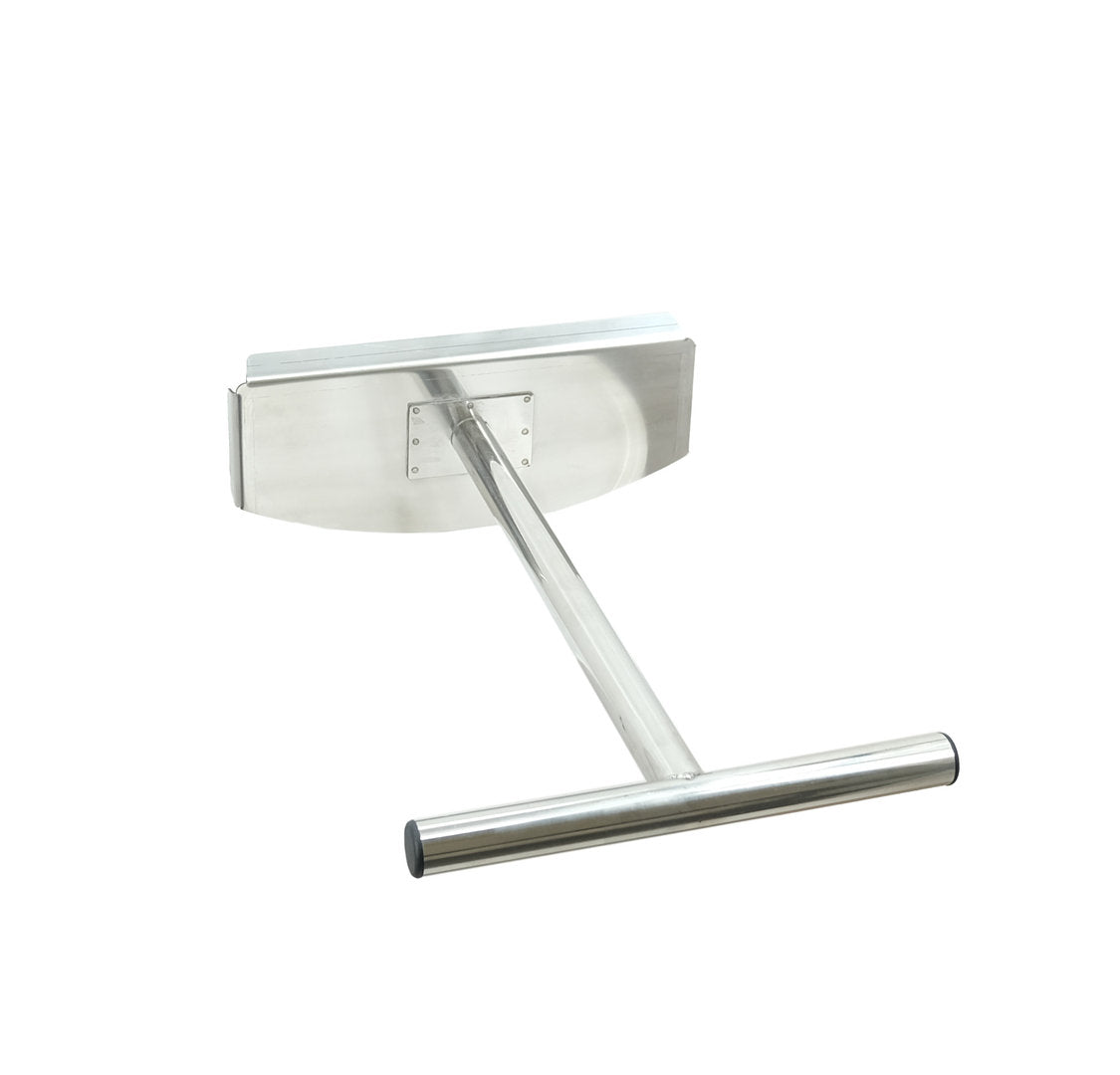 Stainless steel hand plunger for all steam wax melters to squeeze the wax out of the residue