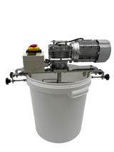 Honey stirrer, stirring system for 40kg buckets of honey, creaming honey, beekeeping honey