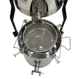 30kg Honey Filling Bucket, Stainless Steel Honey Storage Bucket, Filling