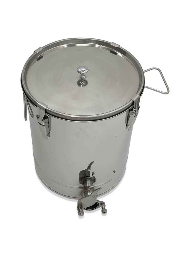 30kg Honey Filling Bucket, Stainless Steel Honey Storage Bucket, Filling