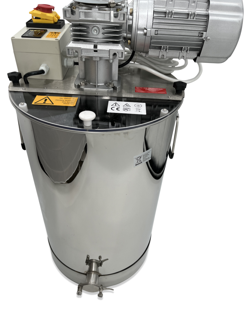 Mélangeur à miel 100 kg avec commande pour un mélange crémeux du miel