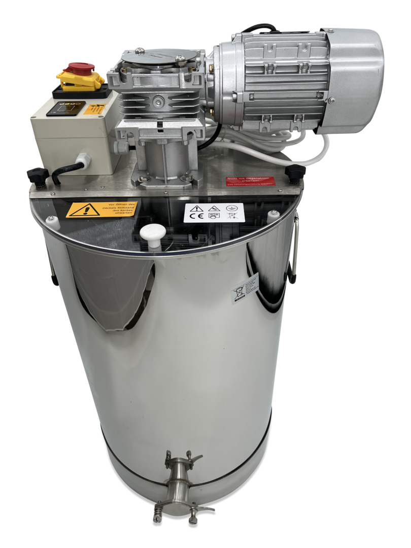 Mélangeur à miel 100 kg avec commande pour un mélange crémeux du miel