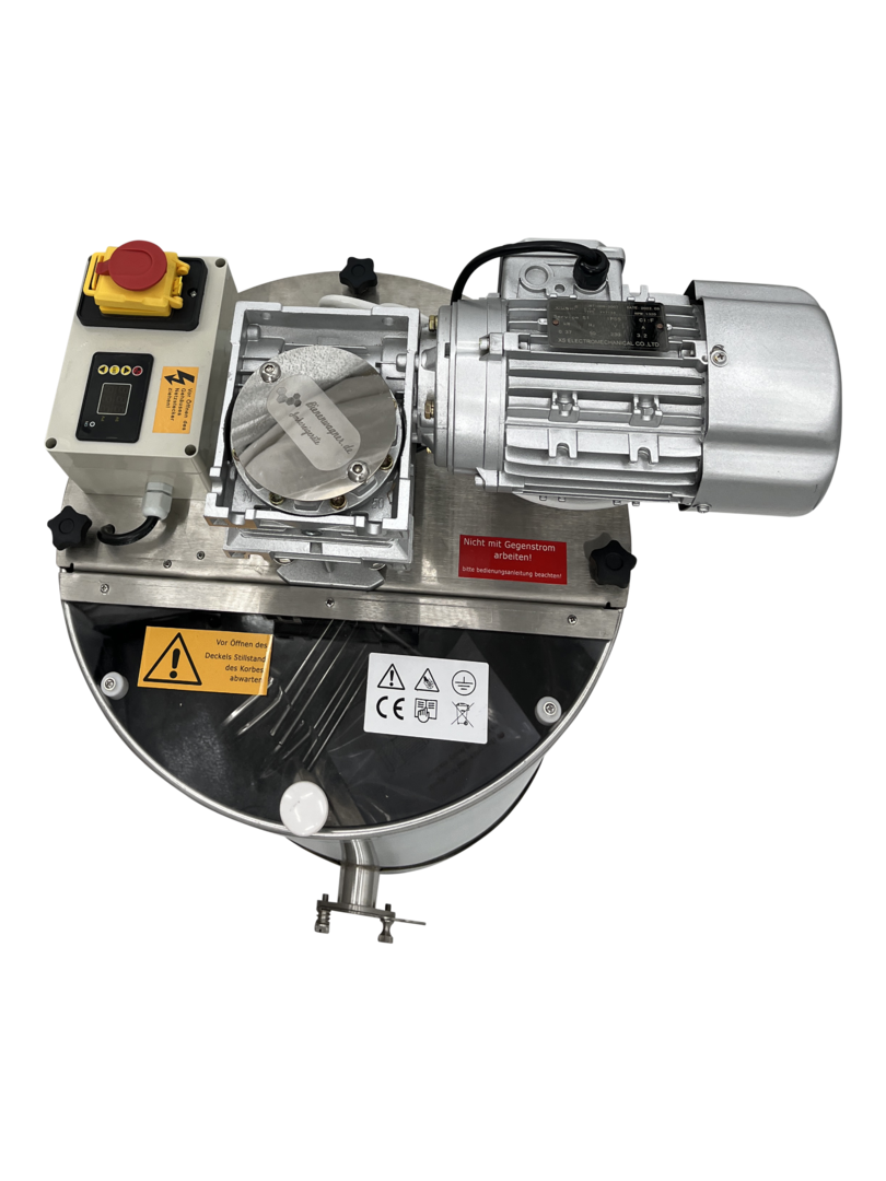 Mélangeur à miel 100 kg avec commande pour un mélange crémeux du miel