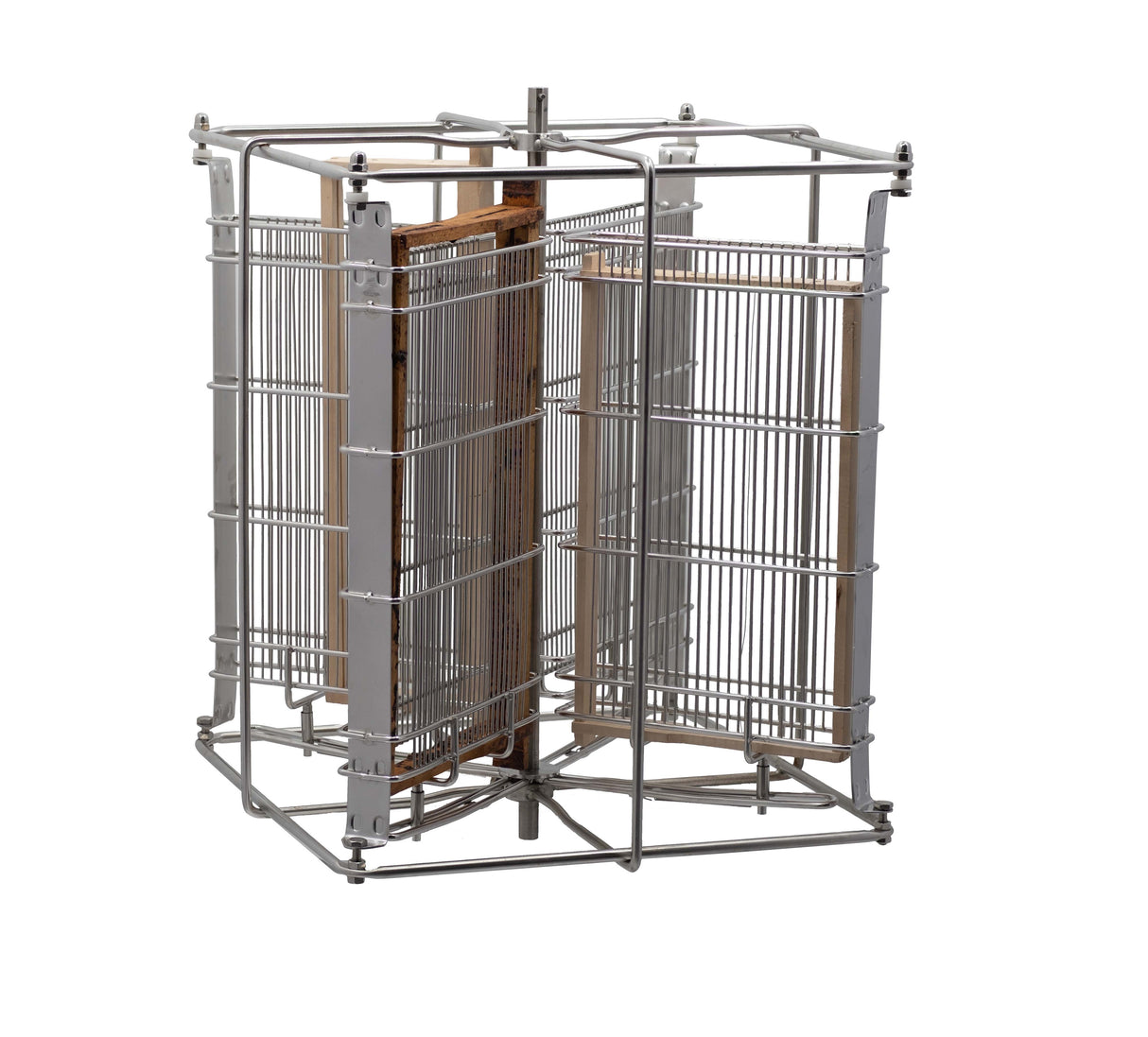 4-frame self-reversing honey extractor, German standard/Zander 