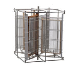 4-frame self-reversing honey extractor, German standard/Zander 