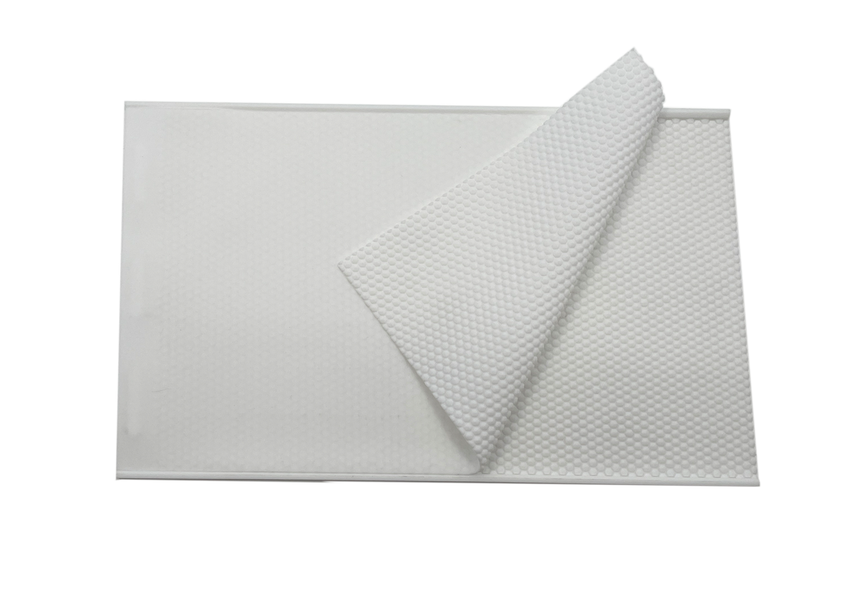 Set tappetini per goffratura per pareti centrali. La pressa per pareti centrali crea la forma della tua parete centrale