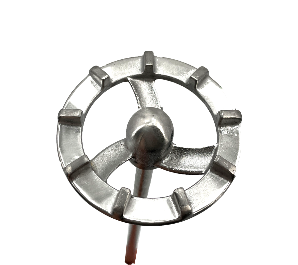 Honey stirrer with M14 thread, similar to Rapido Rasant stainless steel, for making creamy honey.