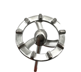 Honey stirrer with M14 thread, similar to Rapido Rasant stainless steel, for making creamy honey.