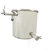 Seau tamis 50 kg sous bidon tamis pour miel. Se place sous le spinner