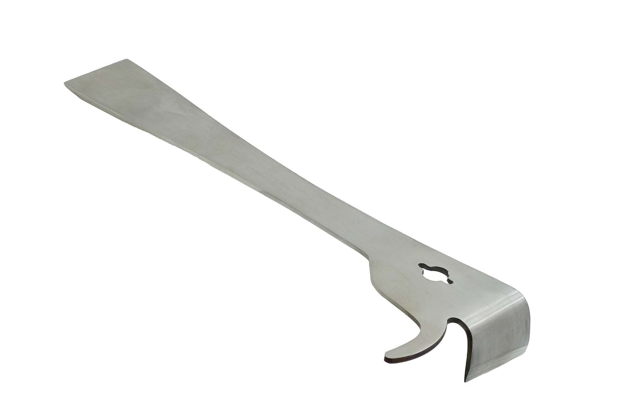 Bienenwagner Stockmeißel Spezi 26cm – Stainless steel, ground on one side with frame lifter