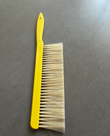 Bee brush, bee brush, horsehair, sweeping, bees, yellow