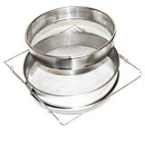 Edelstahl Honigsieb Doppelsieb Filter Typ1 Klassische Bauart Bienenzucht Ausrüstung Werkzeuge