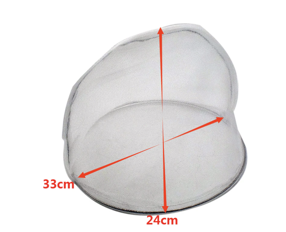 Tamis en nylon - rond 32 cm tamis à miel grossier/fin pré-filtre tamis rond en nylon