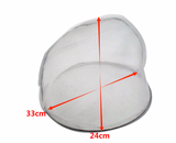 Tamis en nylon - rond 32 cm tamis à miel grossier/fin pré-filtre tamis rond en nylon